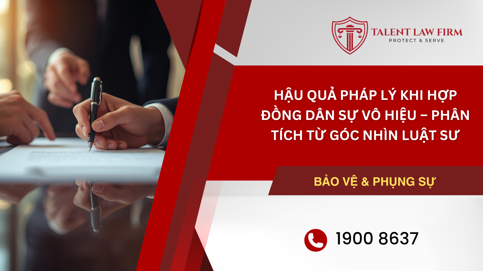 Hậu Quả Pháp Lý Khi Hợp Đồng Dân Sự Vô Hiệu – Phân Tích Từ Góc Nhìn Luật Sư