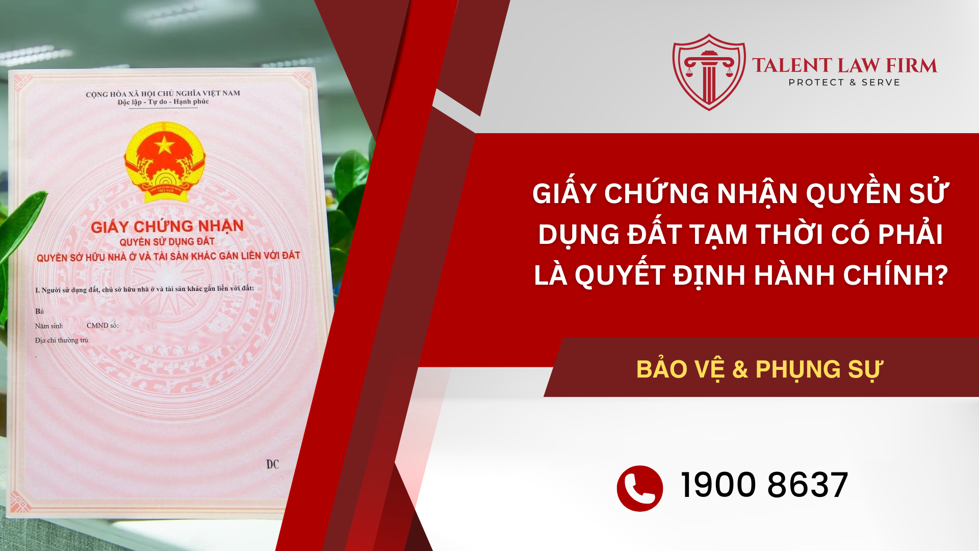 Giấy Chứng Nhận Quyền Sử Dụng Đất Tạm Thời Có Phải Là Quyết Định Hành Chính?